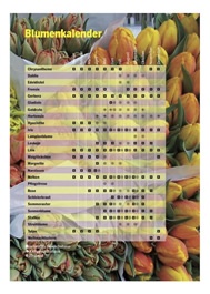 Der Blumenkalender